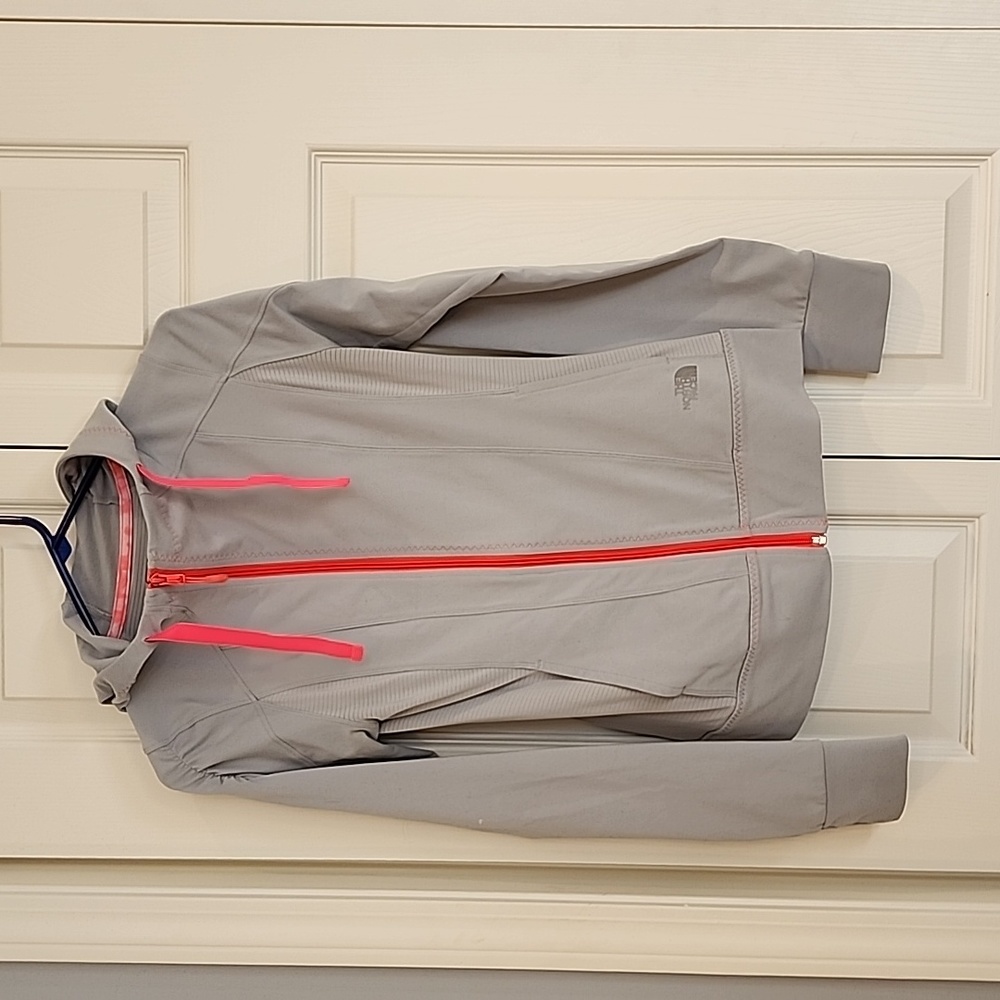 Women's North Face gray jacket